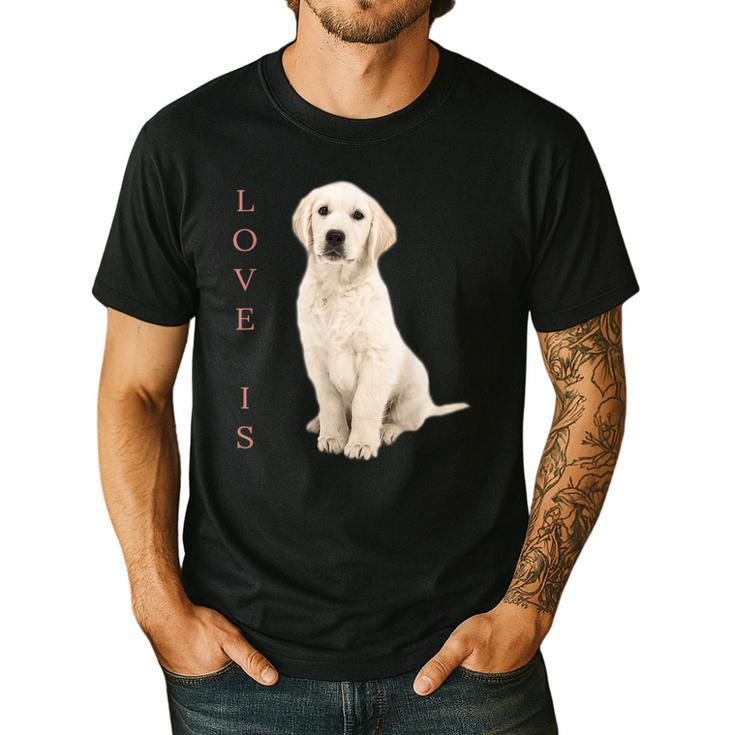 Labrador Retriever Shirt Women Men Lab Mom Dad Dog Tee Men's Casual T-Shirt