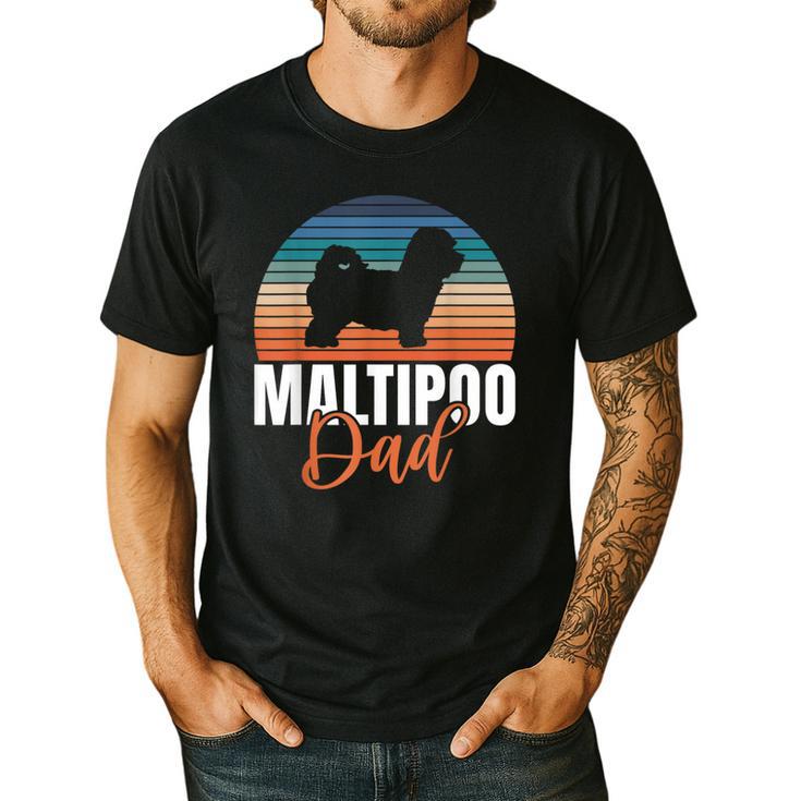 Maltipoo Dad Men's Casual T-Shirt