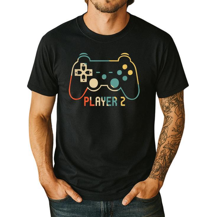 Matching Gamer Tee For Dad Mom & Kids Player 123 Men's Casual T-Shirt