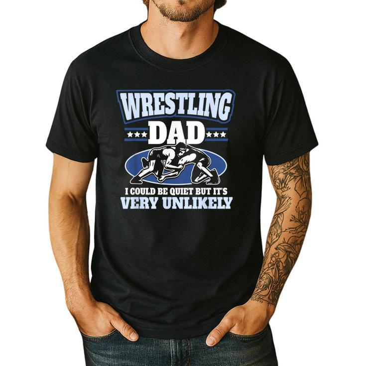 For Men Freestyle Wrestling Dad Men's Casual T-Shirt