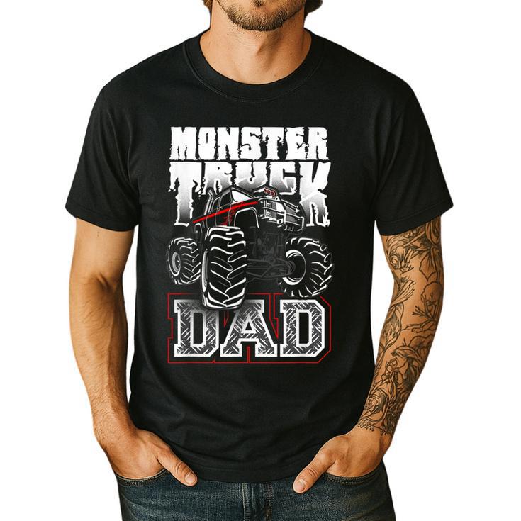 Monster Truck Dad Tshirt Men's Casual T-Shirt