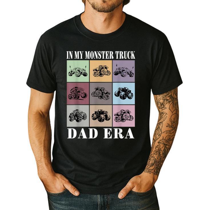 In My Monster Trucks Dad Era Men's Casual T-Shirt