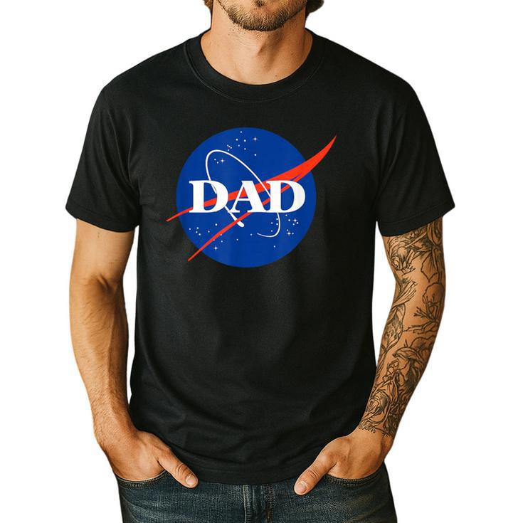NASA Inspired DAD Meatball Men's Casual T-Shirt