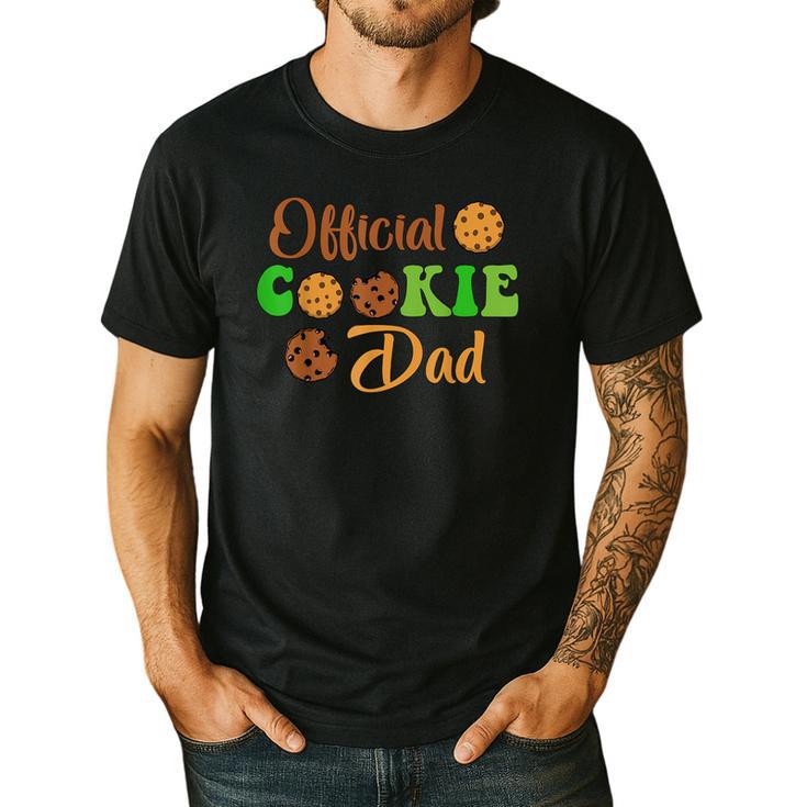 Official Cookie Dad Scout For Girls Cookie Dealer Men's Casual T-Shirt Official Cookie Dad Scout For Girls Cookie Dealer Men's Casual T-Shirt