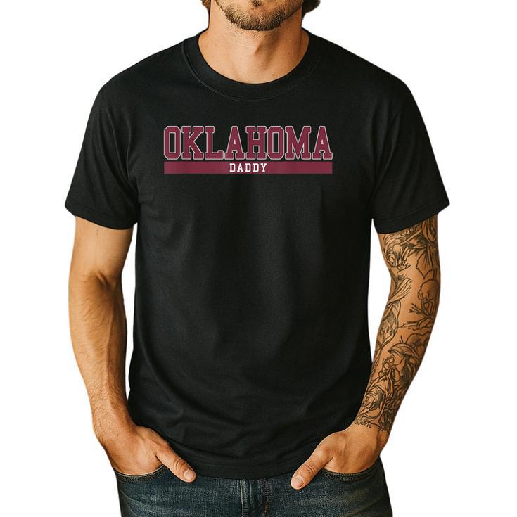Oklahoma Dad University Sports Men's Casual T-Shirt