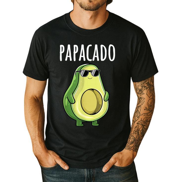 Pregnancy Announcement Shirts Men Dad Papacado Men's Casual T-Shirt