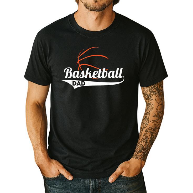 Proud Basketball Dad T-Shirt Men's Casual T-Shirt