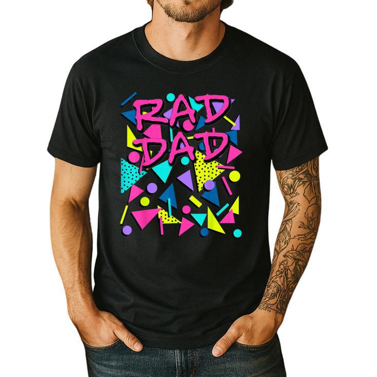 Rad Dad 80s Throwback Men's Casual T-Shirt
