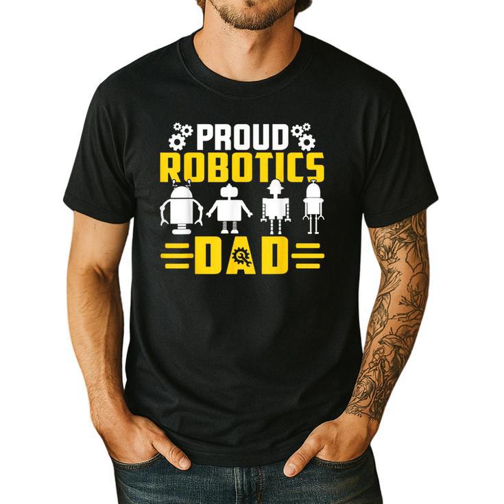 Robotics Father Robotics Dad Men's Casual T-Shirt