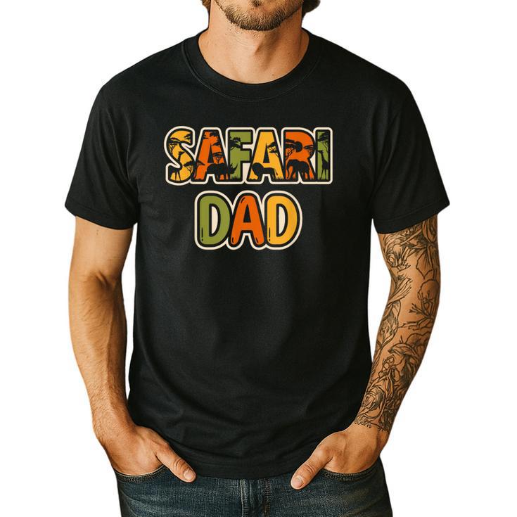Safari Dad Safari Outfit Safari Costume Cute African Safari Men's Casual T-Shirt