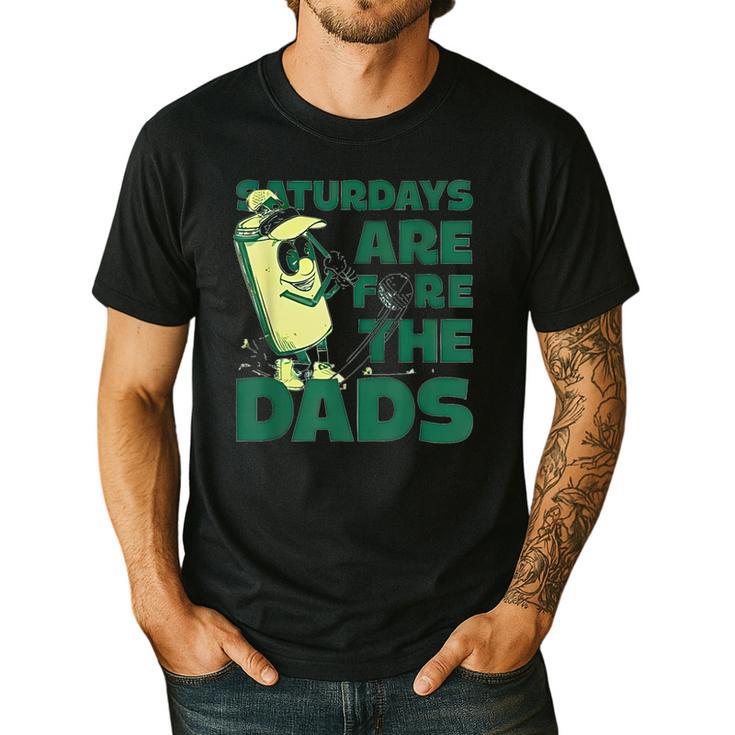 Saturdays Are Fore The Dads Golf Men's Casual T-Shirt