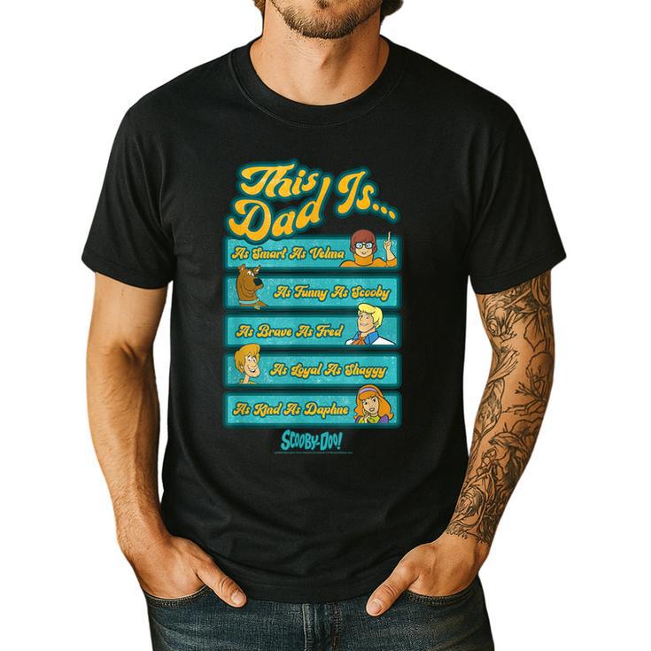 Scooby-Doo Father's Day Vintage Group Shot This Dad Is Men's Casual T-Shirt