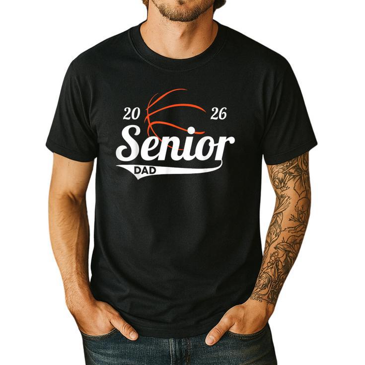 Senior Basketball Dad Class Of 2026 Graduation Graduate Men's Casual T-Shirt