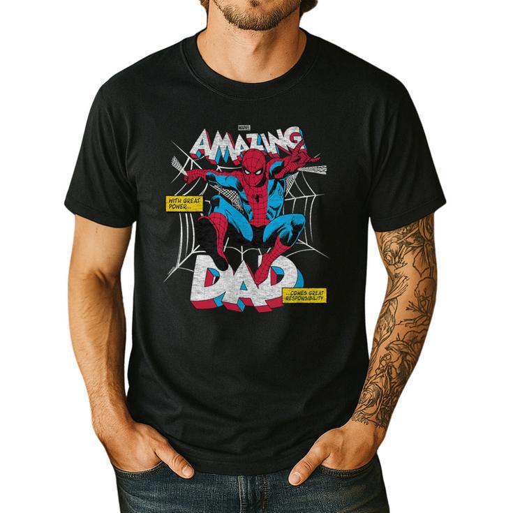 Spider-Man Amazing Dad Men's Casual T-Shirt