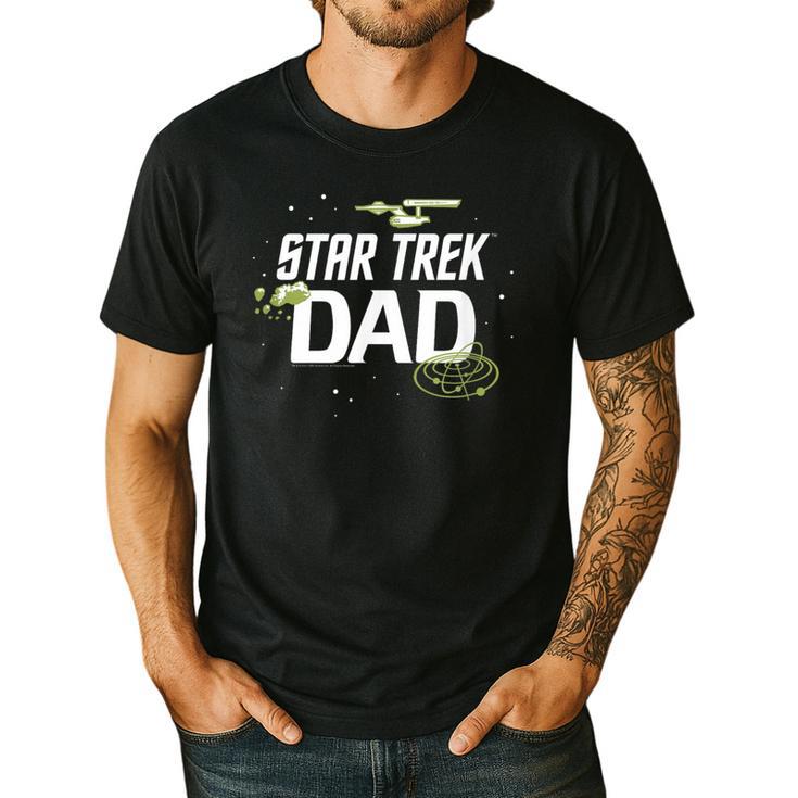 Star Trek Father's Day Star Trek Dad Icons Men's Casual T-Shirt