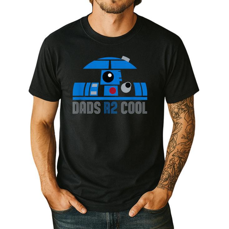 Star Wars Father's Day R2-D2 Dad's R 2 Cool Pun Men's Casual T-Shirt
