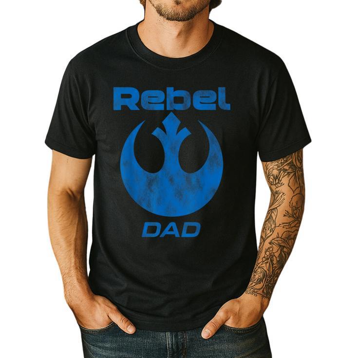 Star Wars Rebel Alliance Matching Family DAD T-Shirt Men's Casual T-Shirt