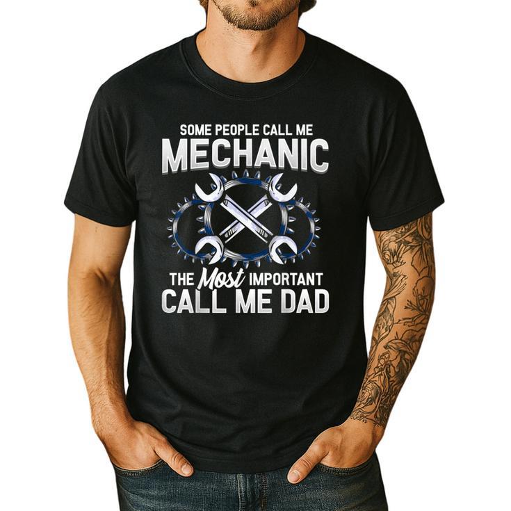 Tee Styley Mechanic Dad Novelty Small Men's Casual T-Shirt