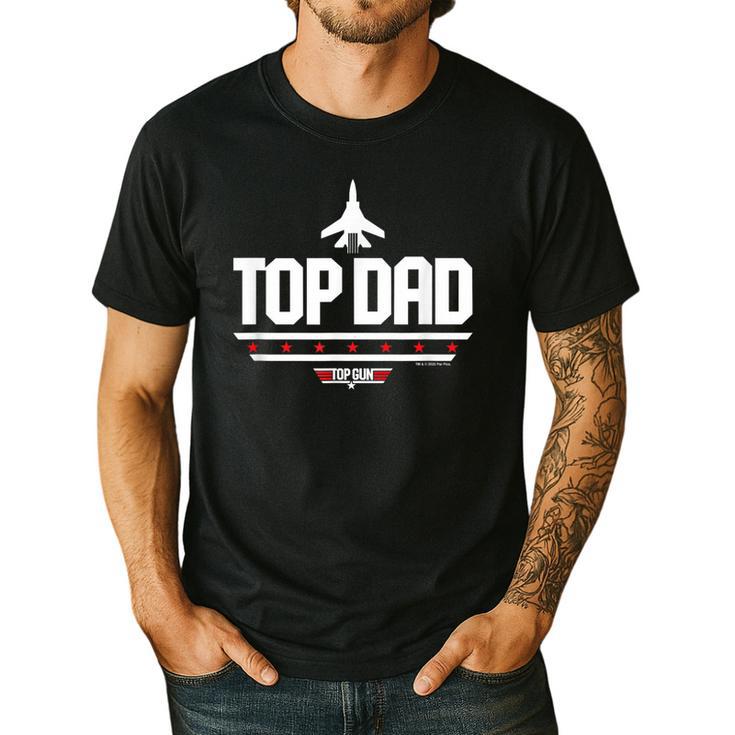 Top Gun Father's Day Top Dad Men's Casual T-Shirt
