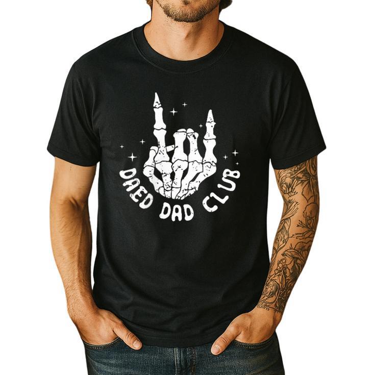 Vintage Dead Dad Club Matching 2 Sides Fathers Day Men's Casual T-Shirt Vintage Dead Dad Club Matching 2 Sides Fathers Day Men's Casual T-Shirt