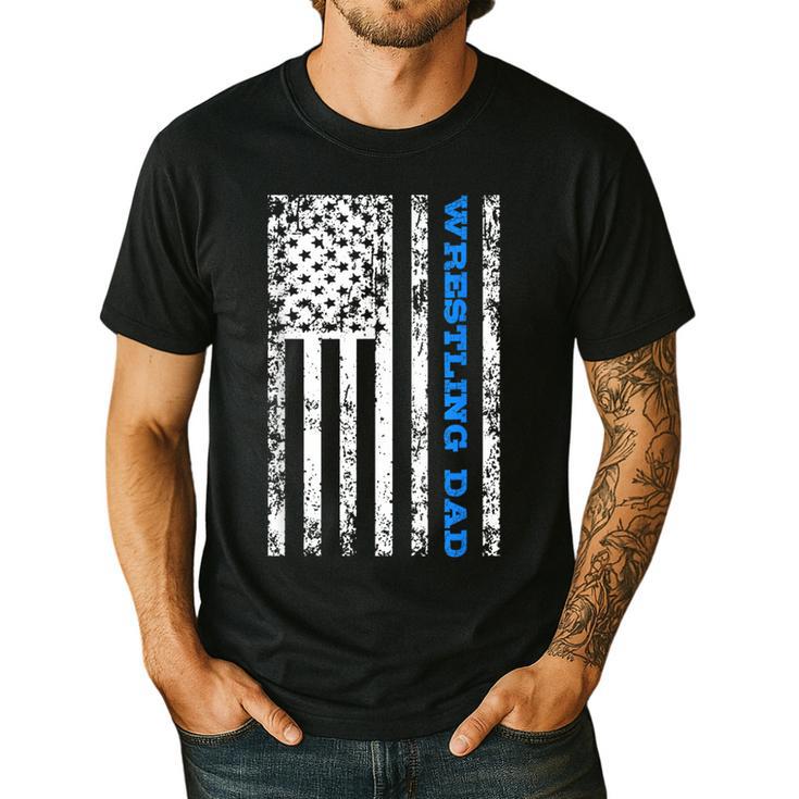 Wrestling Dad Men's Casual T-Shirt
