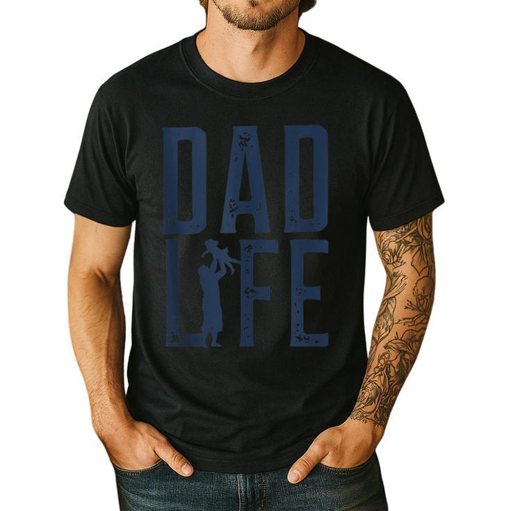 Dad Life Girl Dad Men's Casual T-Shirt