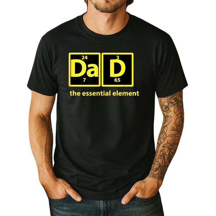 Dad Periodic Table Of Elements Men's Casual T-Shirt