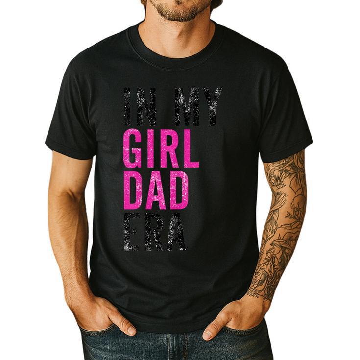 Retro In My Dad Girl Era Father's Day Christmas Men's Casual T-Shirt