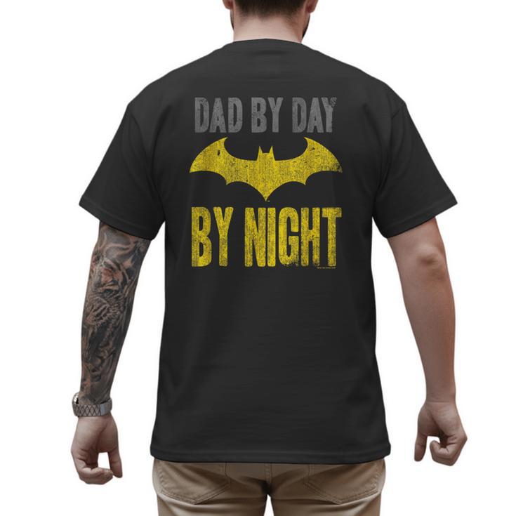 Batman Dad By Day Men's Back Print T-Shirt