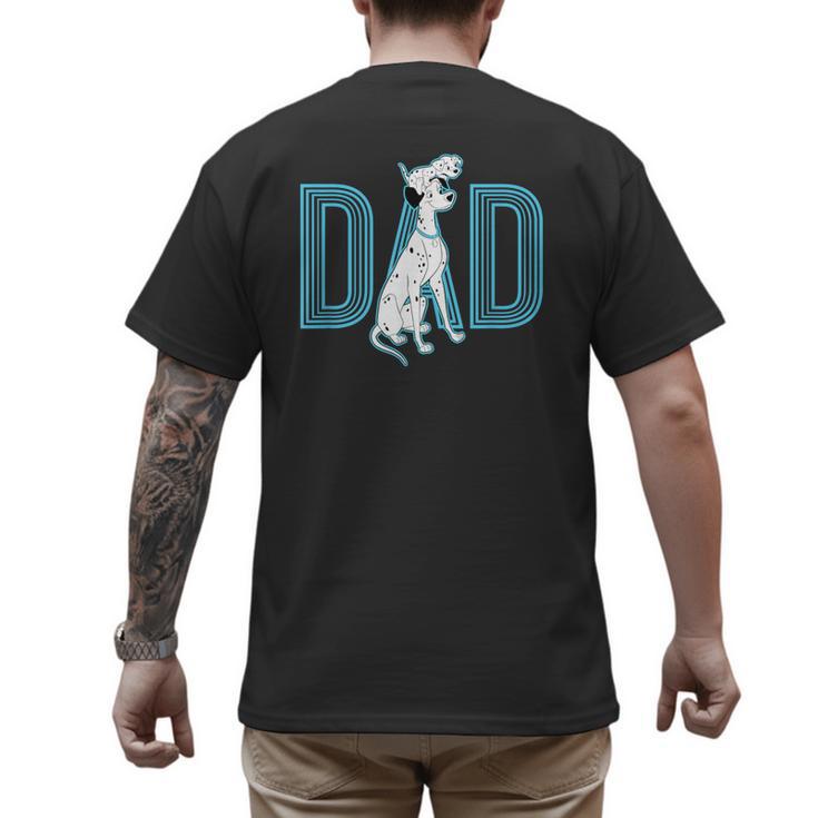 Disney 101 Dalmatians Pongo And Penny Dad Men's Back Print T-Shirt