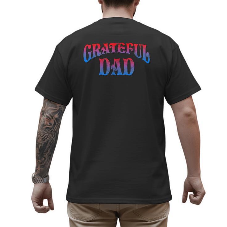 Grateful Dads World's Greatest Dad Fathers Day Men's Back Print T-Shirt