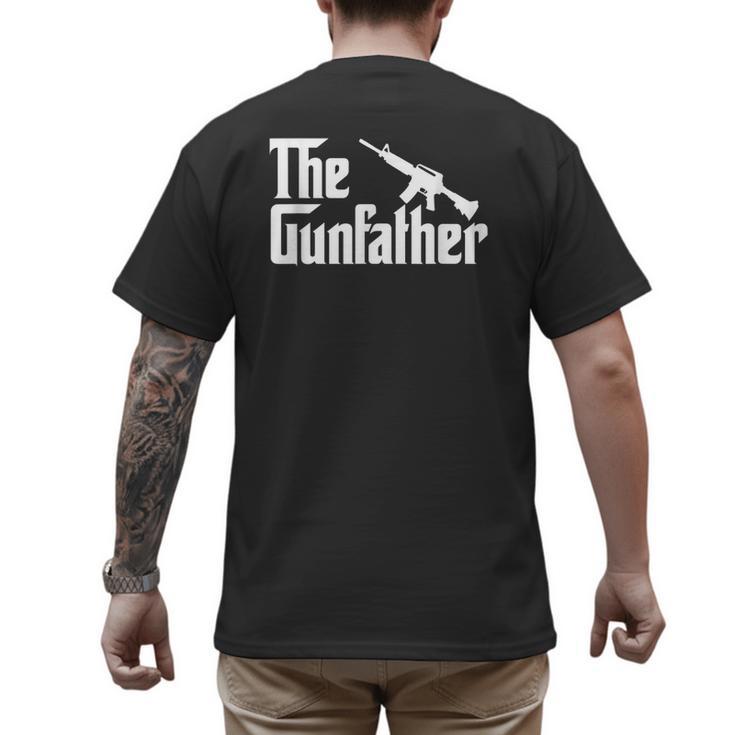 The Gun Father Gun Owner Shirts For Dad T-Shirt Men's Back Print T-Shirt