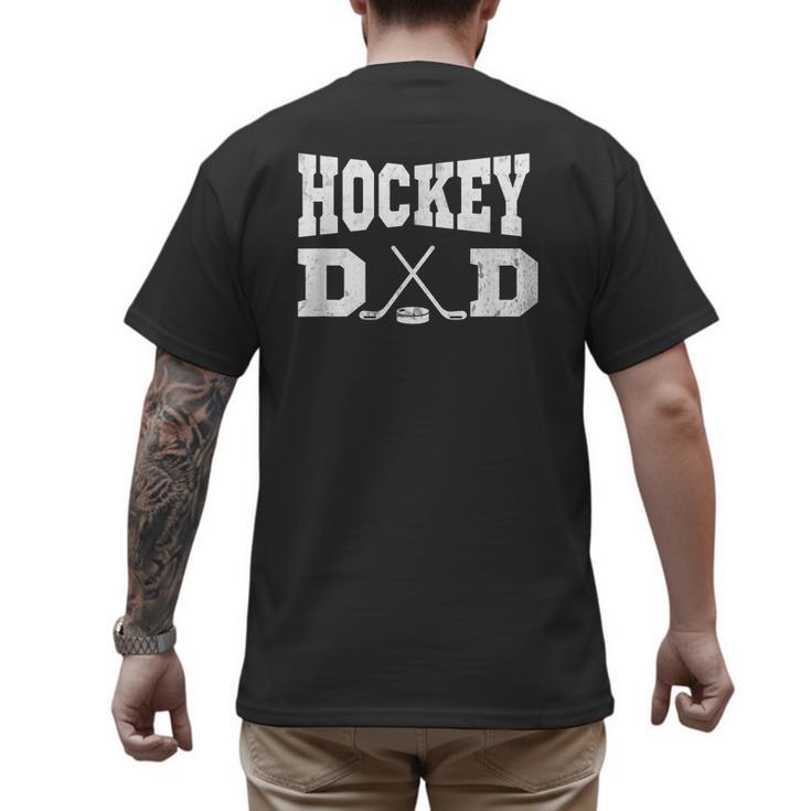 Hockey Dad Hockey Dad Men's Back Print T-Shirt