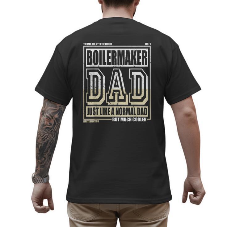 Like A Normal Dad Father Boilermaker Men's Back Print T-Shirt