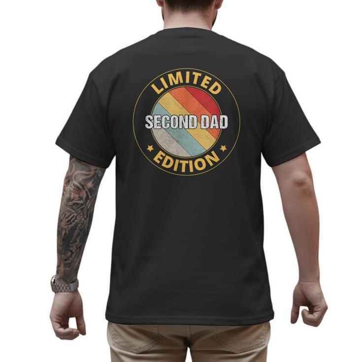 Second Dad Men's Back Print T-Shirt