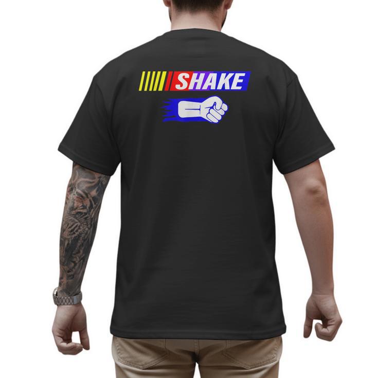 Shake And Bake Family Lover Dad Daughter Son Matching Men's Back Print T-Shirt