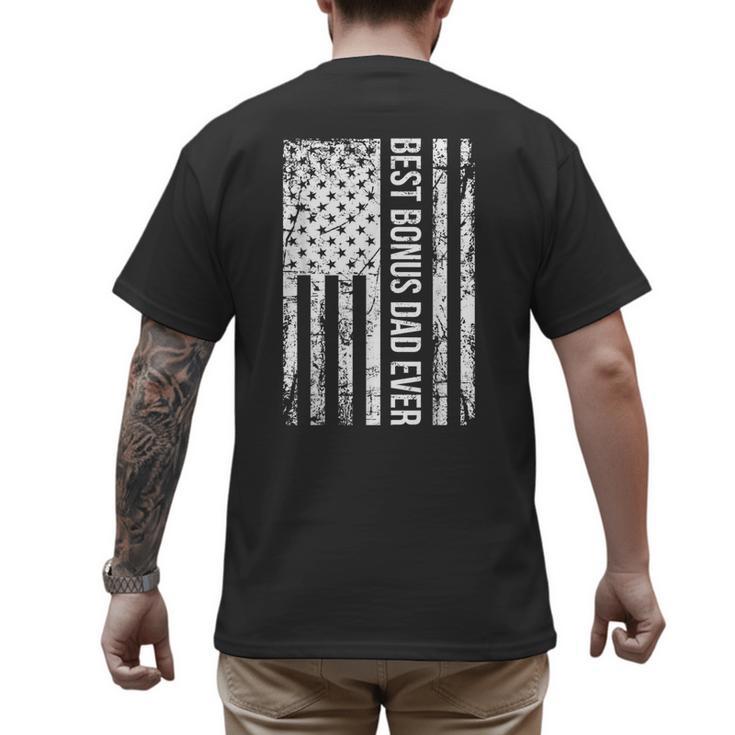 Step Dad Men's Back Print T-Shirt