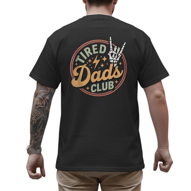 Tired Dads Club Men's Back Print T-Shirt