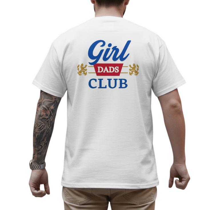 Cool Dads Club Father's Day Shirt From Daughter Son Men's Back Print T-Shirt