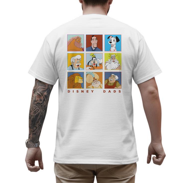 Disney Classic Father's Day Disney Dads Colorful Panels Men's Back Print T-Shirt
