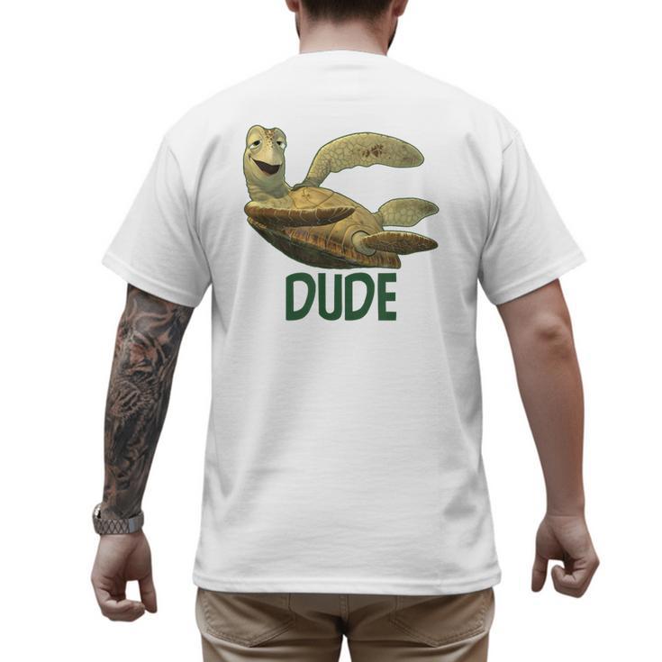 Disney Pixar Finding Nemo Father's Day Dude Cool Dad Poster Men's Back Print T-Shirt
