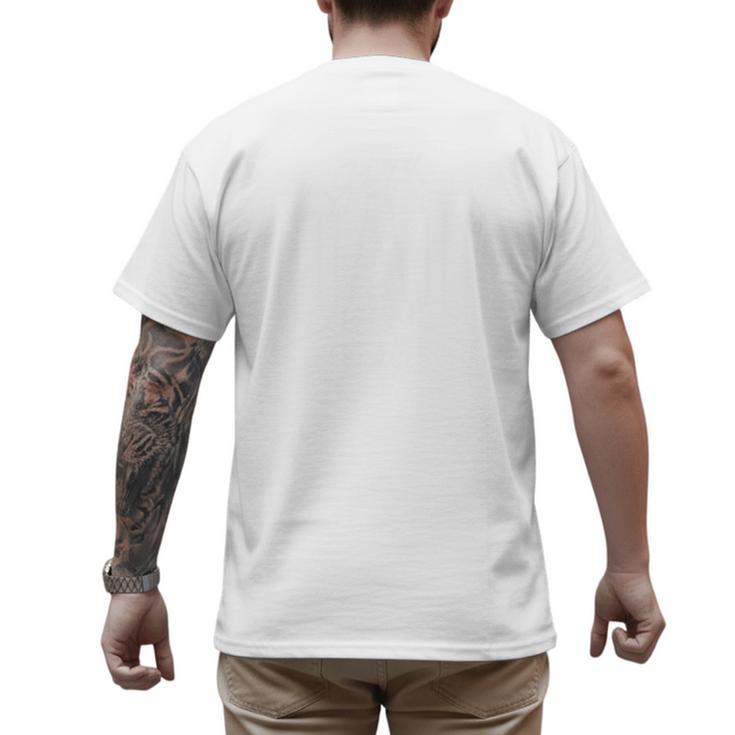 Girl Dad 2025 Father's Day New Dad Men's Back Print T-Shirt