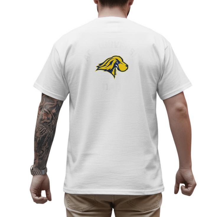 Pace University Setters Arched Dad Men's Back Print T-Shirt