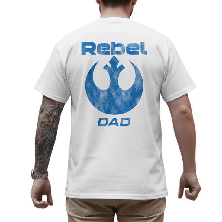 Star Wars Rebel Alliance Matching Family DAD T-Shirt Men's Back Print T-Shirt