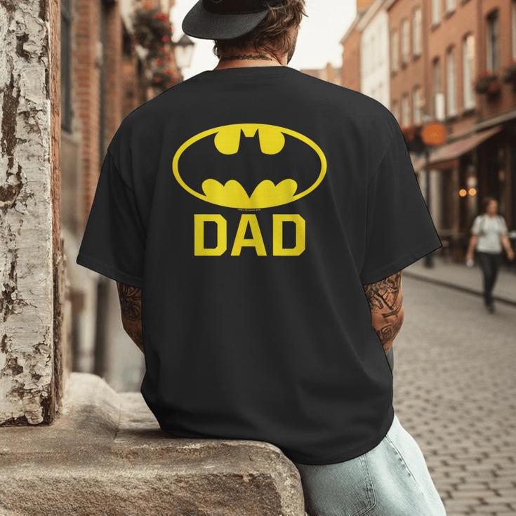 Batman Bat Dad Men's Back Print T-Shirt