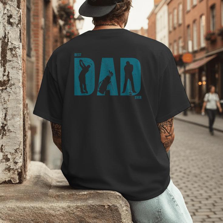 Best Golf Dad EverShirt Golf Dad Shirt Men's Back Print T-Shirt