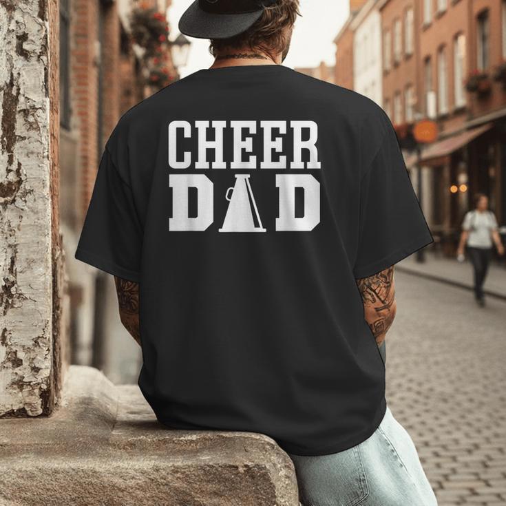 Cheerleading Dad Apparel For Cheer Dad Men's Back Print T-Shirt