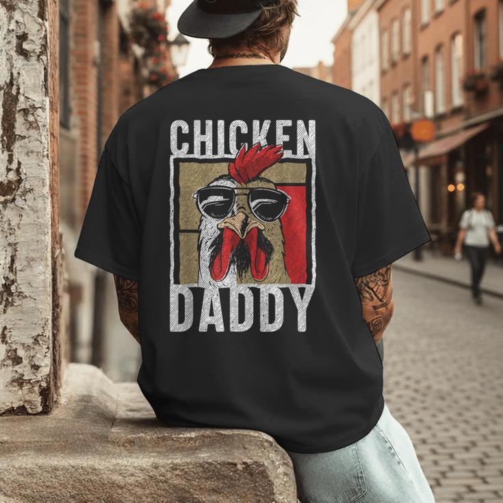 Chicken Daddy a Fun For Every Rooster In The Basket Men's Back Print T-Shirt