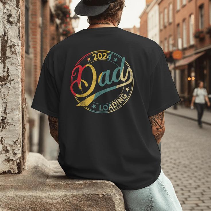 Dad 2024 Loading Men's Back Print T-Shirt