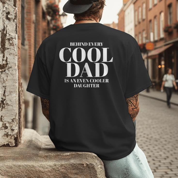 Dad Quote Fathers Day Shirt For Dad From Daughter Men's Back Print T-Shirt Dad Quote Fathers Day Shirt For Dad From Daughter Men's Back Print T-Shirt